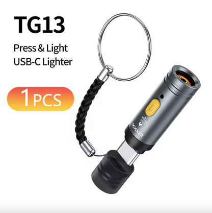 Toocki TG14 USB-C Electric Lighter | Blow to Light | Flameless & Windproof