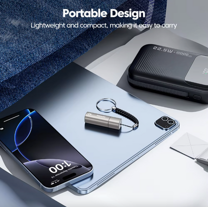 Toocki TG14 USB-C Electric Lighter | Blow to Light | Flameless & Windproof