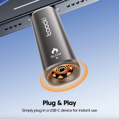 Toocki TG14 USB-C Electric Lighter | Blow to Light | Flameless & Windproof
