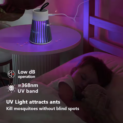 Electric Mosquito Killer Lamp | UV Bug Zapper | USB Powered | Indoor & Outdoor