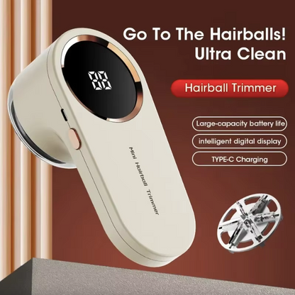 Electric Lint Remover | LED Display | USB Rechargeable Fabric Shaver